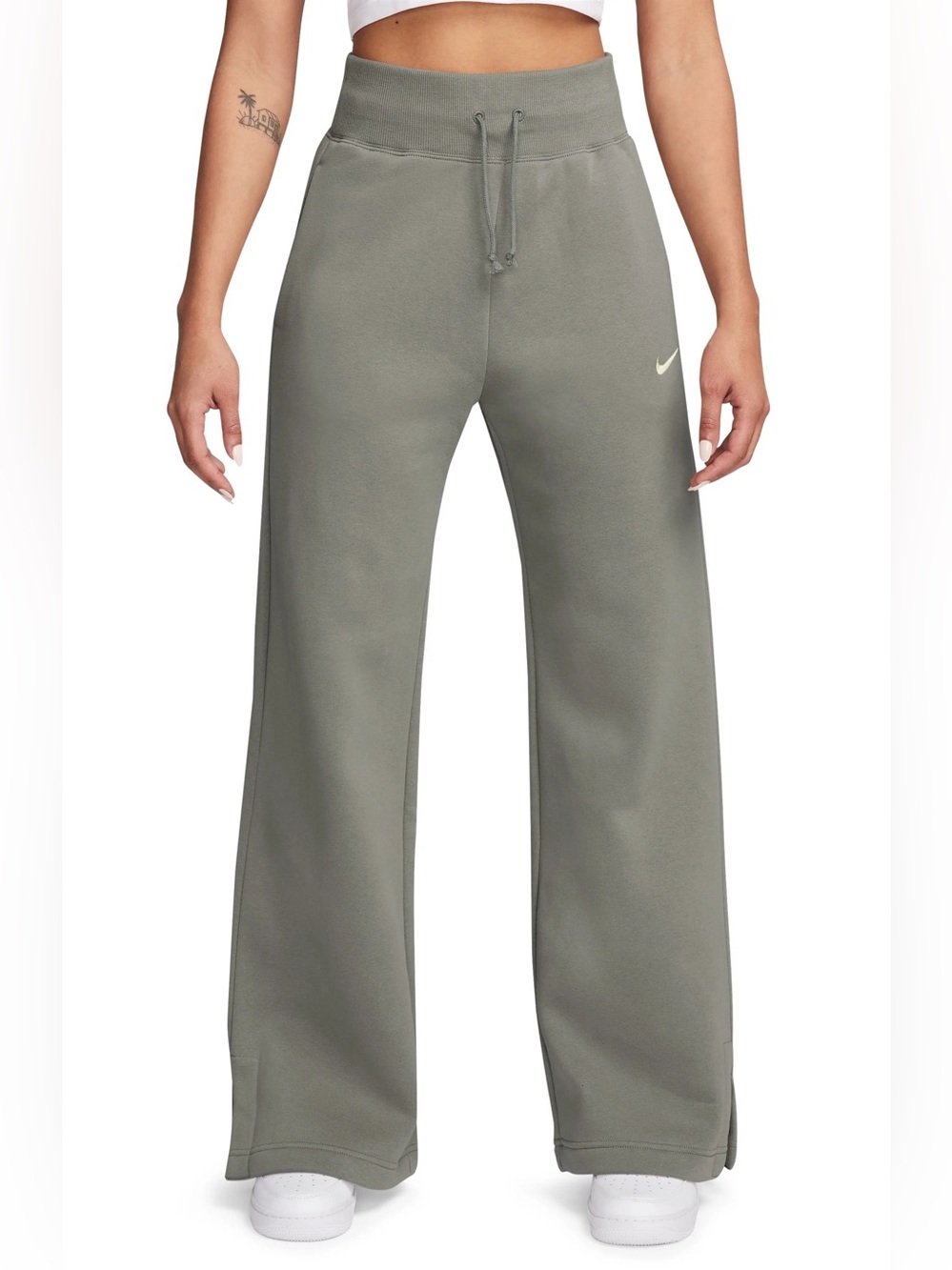 Nike Sportswear Phoenix High Waisted Wide Leg Sweatpants - Picture 5 of 5